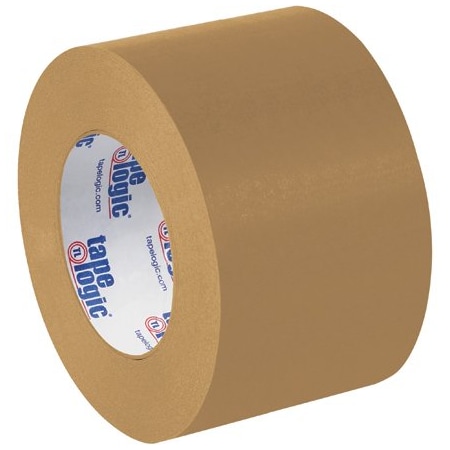 Tape Logic 4'' x 60 yds. Kraft Tape Logic No 5300 Flatback Tape, 6PK T94953006PK
